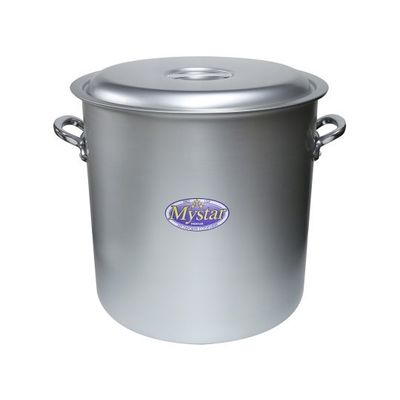 北陸アルミニウム アルミマイスター寸胴鍋（51cm） HP09-RL517 1個 62-2334-26（直送品）