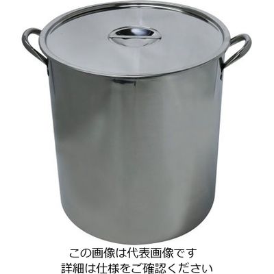 杉山工業 ステンレスストックポット 60L SH-2026-60 1個 62-2335-74（直送品）