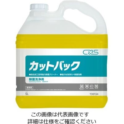 シーバイエス カットバック 5L×3本入 T30134 1ケース(3本) 62-2693-65（直送品）