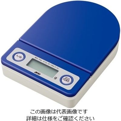 エー・アンド・デイ ホームスケール 青 UH-3202-BL 1個 62-3146-58（直送品）