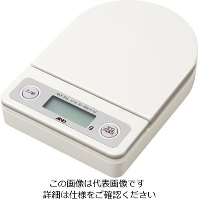 エー・アンド・デイ ホームスケール 白 UH-3202-W 1個 62-3146-60（直送品）