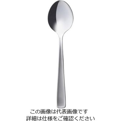 燕物産 18ー8ライラック デザートスプーン 01403808 1本 62-3783-86（直送品）