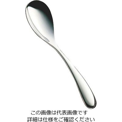 アズワン 18ー8ホームフェスタ デザートスプーン 62-3829-22 1本（直送品）