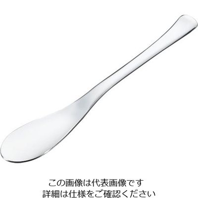 ワダコーポレーション 18ー8レンゲスプーンヘラ型(No.2ジャムバターヘラ) 62-3829-25 1本（直送品）