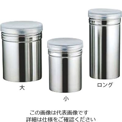 アズワン 18ー8パウダー缶 PP蓋付 ロング 62-3815-65 1個（直送品）