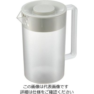 丸山ステンレス Be ウォーターポット グレー Be-902 1個 62-3881-05（直送品）