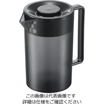 丸山ステンレス Be ジュニアピッチャー ブラック Be-904 1個 62-3881-10（直送品）