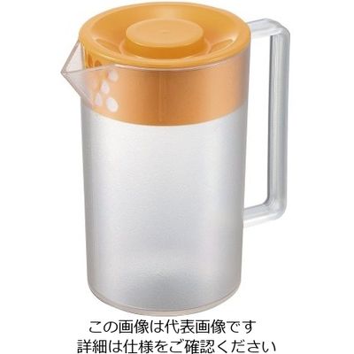丸山ステンレス Be ジュニアピッチャー オレンジ Be-906 1個 62-3881-12（直送品）