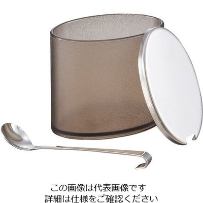 丸山ステンレス Be 調味料ポット ブラウン Be-965 1個 62-3881-37（直送品）