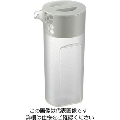 丸山ステンレス Be スリムポット グレー Be-933 1個 62-3881-39（直送品）