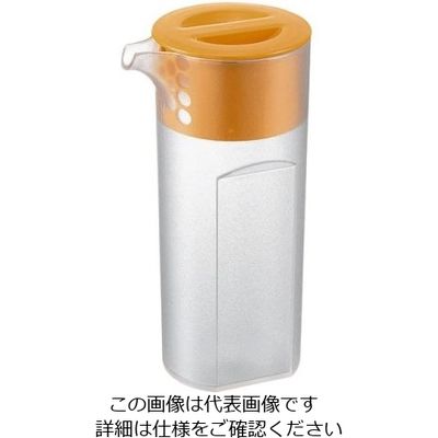 丸山ステンレス Be スリムポット オレンジ Be-934 1個 62-3881-40（直送品）