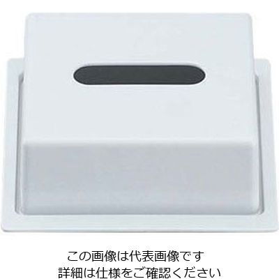 スリーライン メラミン ハーフティッシュボックス HW405MI・HW405FI 1個 62-6295-16（直送品）