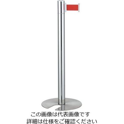 遠藤商事 ガイドポール ベルトタイプ Aタイプ レッド 62-6313-10 1個（直送品）