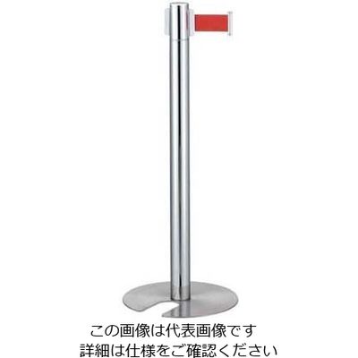 遠藤商事 ガイドポール ベルトタイプ Bタイプ レッド 62-6313-11 1個（直送品）