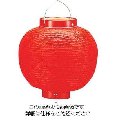 高山商店 ビニール提灯丸型 《13号》 赤ベタ b97 62-6321-05 1個（直送品）