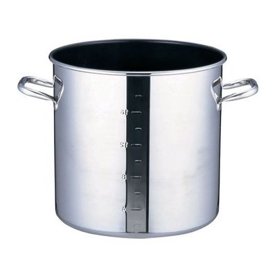 遠藤商事 SAパワー・デンジ アルファ 寸胴鍋 39cm(蓋無)目盛付 62-6330-29 1個（直送品）