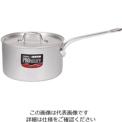 遠藤商事 アルミ プロセレクト 片手鍋(目盛付) 21cm 62-6339-14 1個（直送品）