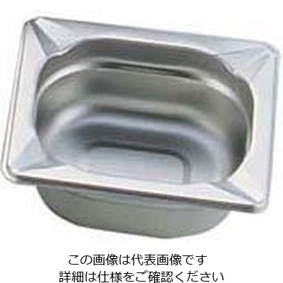 遠藤商事 KINGO ステンレス ホテルパン 1/6×100mm 16100 1個 62-6360-33（直送品）