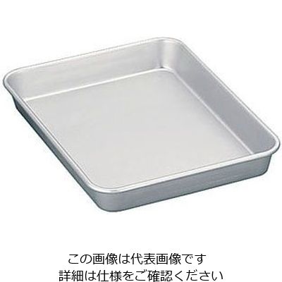 北陸アルミニウム アルマイト標準バット 4号 62-6370-87 1個（直送品）