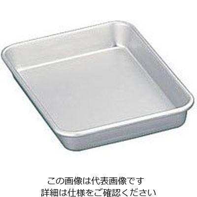 北陸アルミニウム アルマイト標準バット 8号 62-6370-91 1個（直送品）