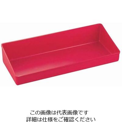 アズワン PPフライボックス 朱赤 62-6373-73 1個（直送品）
