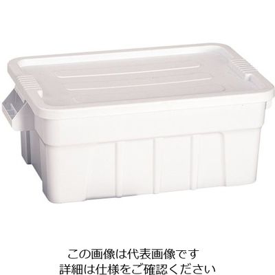 Trust トラスト ラージボックス(フタ付) ホワイト 3011 1個 62-6379-22（直送品）