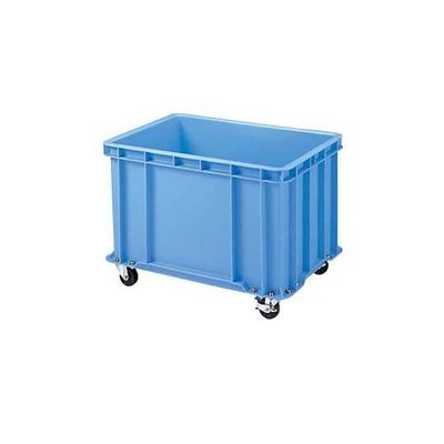 遠藤商事 ボックスコンテナ キャスター底栓付 S-100 1個 62-6379-69（直送品）