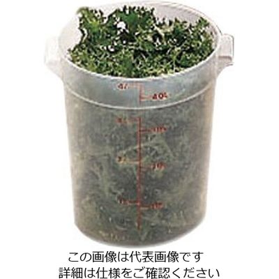 CAMBRO 丸型フードコンテナー半透明 RFS8PP 1個 62-6385-11（直送品）