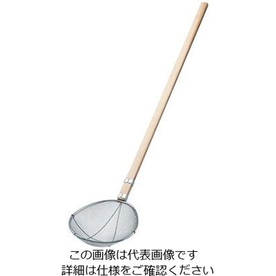 新越ワークス TS 木柄給食用すくい網 スイノー型 特大 荒目(6.5メッシュ) 62-6382-64 1個（直送品）
