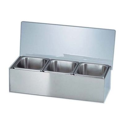 遠藤商事 コールド コンディメントディスペンサー 1/6 4ヶ入 62-6388-20 1ケース(1個)（直送品）