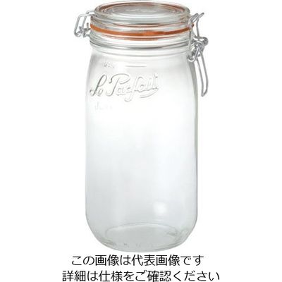 OwensーIllinois ル・パルフェ ガラス ボーカルジャー 1.5L 940005 1個 62-6392-44（直送品）