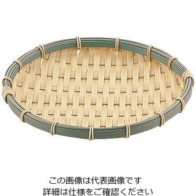 トーダイ PP 竹 丸型 浅ざる 24型 62-6402-87 1個（直送品）