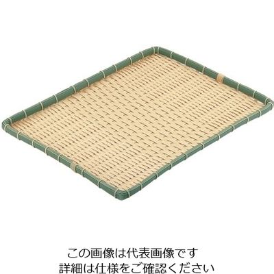 トーダイ PP 竹 角型 浅ざる 60型 62-6403-07 1個（直送品）