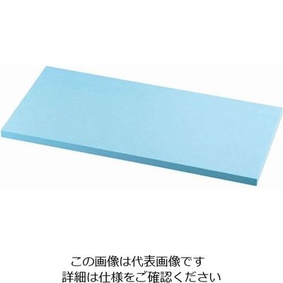遠藤商事 K型オールカラーまな板ブルー 1000×500×H20mm 62-6424-62 1個（直送品）