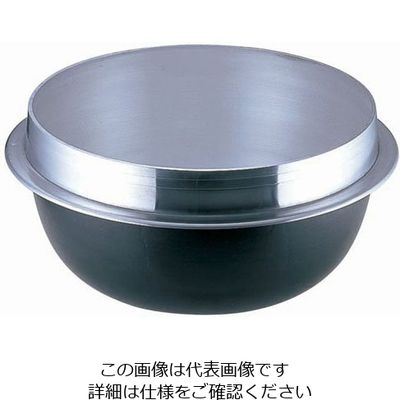 ナカオ アルミイモノ 新型そば釜 52cm 62-6437-49 1個（直送品）