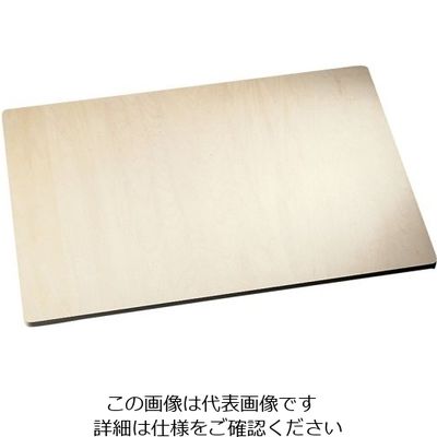 雅漆工芸 白木 強化のし板 900×600×H21 62-6437-67 1個（直送品）