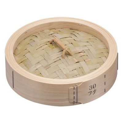 遠藤商事 桧 中華セイロ 蓋 30cm 62-6441-89 1個（直送品）