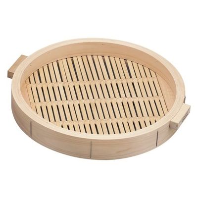 遠藤商事 桧 中華セイロ 身 (手付)60cm 62-6442-13 1個（直送品）