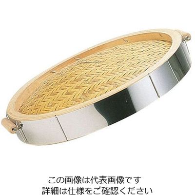 遠藤商事 18ー0ステンレス張り中華セイロ 蓋 (手付)54cm 62-6442-44 1個（直送品）