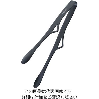 田辺金具 18ー0 スマートトング 菜(サイ)ブラック 62-6461-37 1個（直送品）