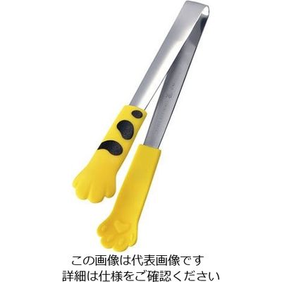 田辺金具 18ー0ちびにゃんこトング たま 黄 2563 62-6461-47 1個（直送品）
