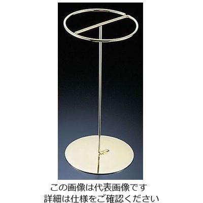 遠藤商事 金仕上げ丸型トングスタンド 62-6461-59 1個（直送品）