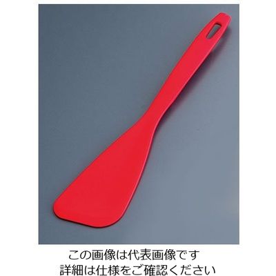 アルティス ホームシェフ キッチンヘラ レッド 62-6462-45 1個（直送品）