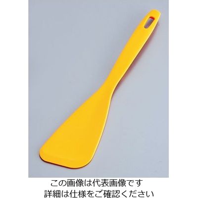 アズワン ホームシェフ キッチンヘラ オレンジ 62-6462-48 1個（直送品）