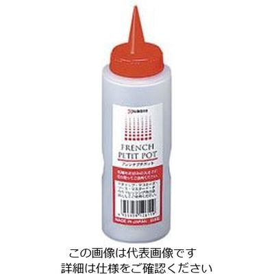 ナカヤ化学産業 フレンチプチポット レッド K-261-1 1個 62-6467-28（直送品）