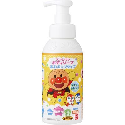 バンダイ アンパンマン ボディソープ あわポンプタイプ 4549660553953 1個(500ML)（直送品）
