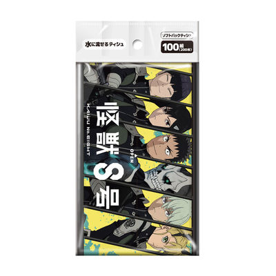 ダイレイ 怪獣８号　ソフトパックティシュ１００組 4570118042132 1パック(100組)（直送品）