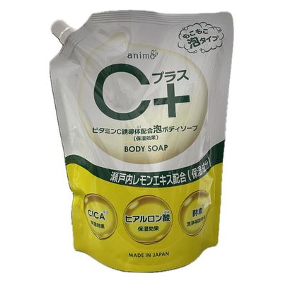 ロケット石鹸 Cプラス泡ボディソープ詰替用 4571113802103 1個(800ML)（直送品）