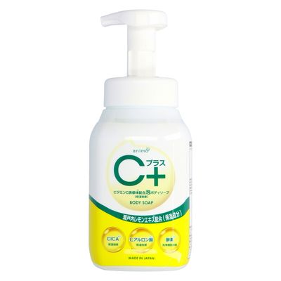 ロケット石鹸 Cプラス泡ボディソープ本体 4571113808273 1個(480ML)（直送品）