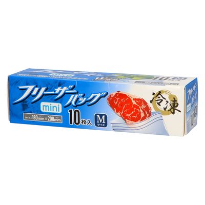 ハウスホールドジャパン KZ05 フリーザーバッグM 4580287323093 1個(10枚)（直送品）